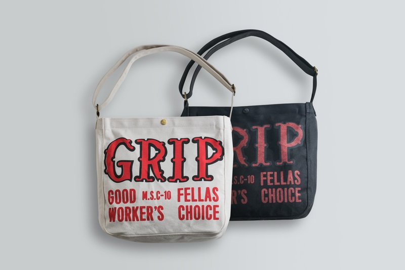 GRIP 復古報童包 - 側背包/斜背包 - 其他材質 