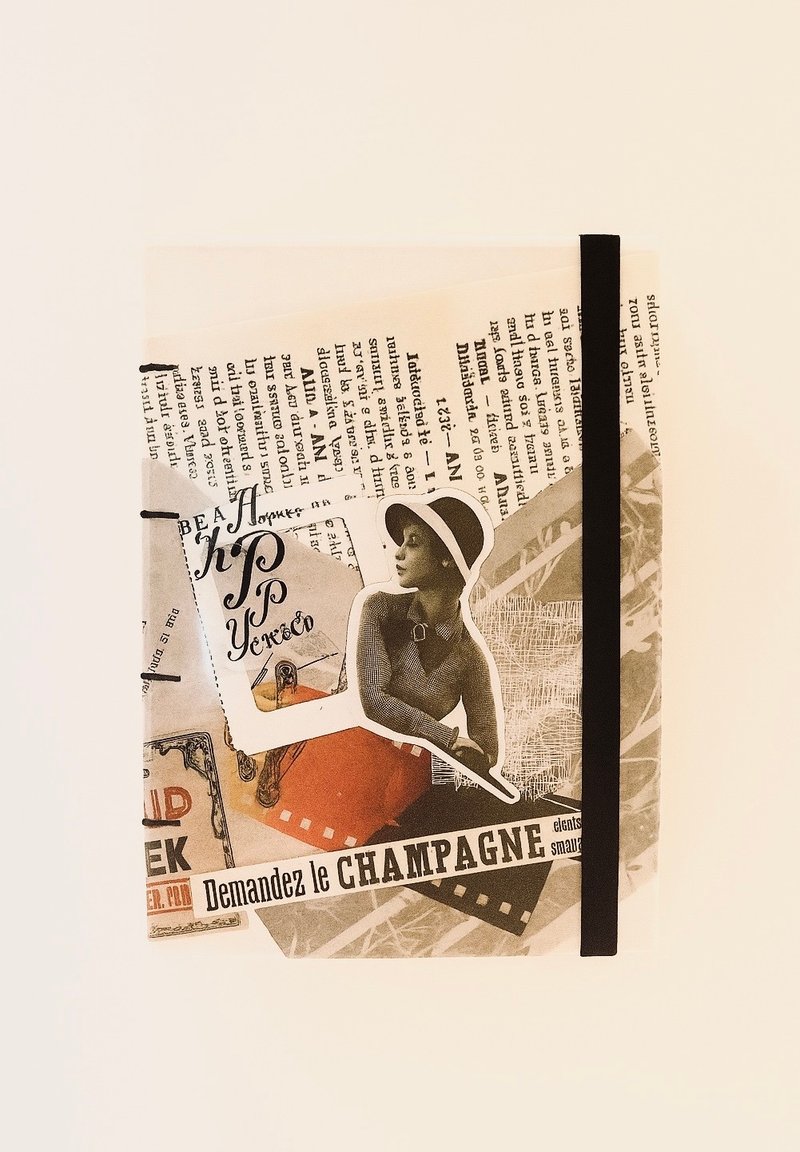 A6手縫筆記本 手工書 2026手帳  手縫書 線裝書 - 筆記本/手帳 - 紙 