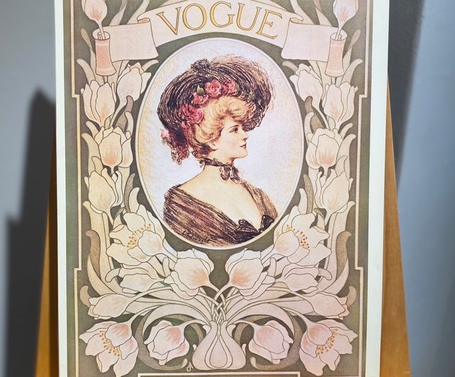 1903年 ファッション雑誌『VOGUE』表紙セレクト レプリカポスター写真集（1978年発行） - ショップ dpstaichung ポスター・絵  - Pinkoi