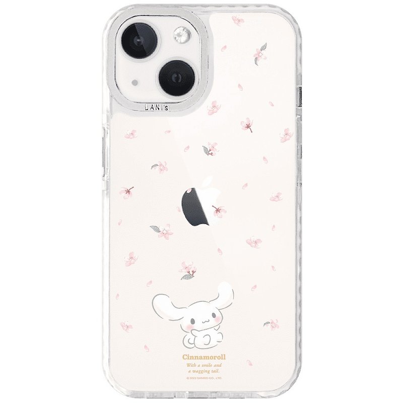 Love to laugh like a baby Hina - Big Ear Dog co-branded iPhone 14 13 12 pro max Sanrio - เคส/ซองมือถือ - วัสดุอีโค หลากหลายสี