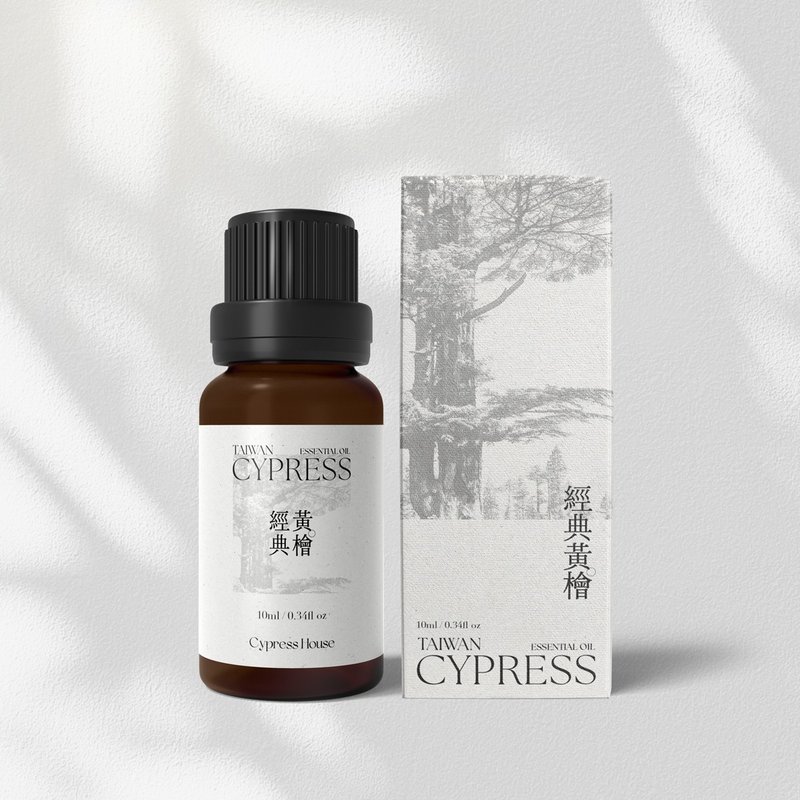 經典黃檜 – 台灣檜木單方精油 - 香氛/精油/擴香 - 精油 金色