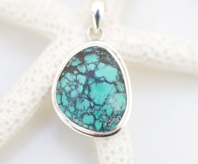 ターコイズのペンダントトップ - ショップ bluewaters ネックレス - Pinkoi