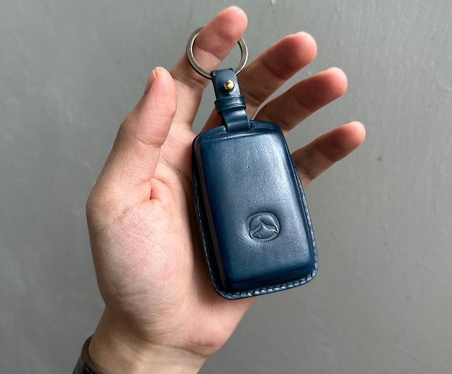 Shell cordovan Leather car key case, car key cover, 2020 new mazda - Shop  Shao Leather Keychains - Pinkoi
