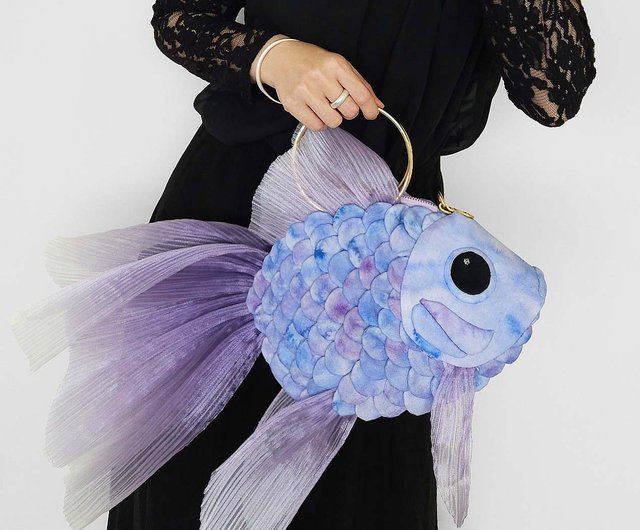 花火金魚バッグ ショルダー 3way トートバッグ レディースかばん