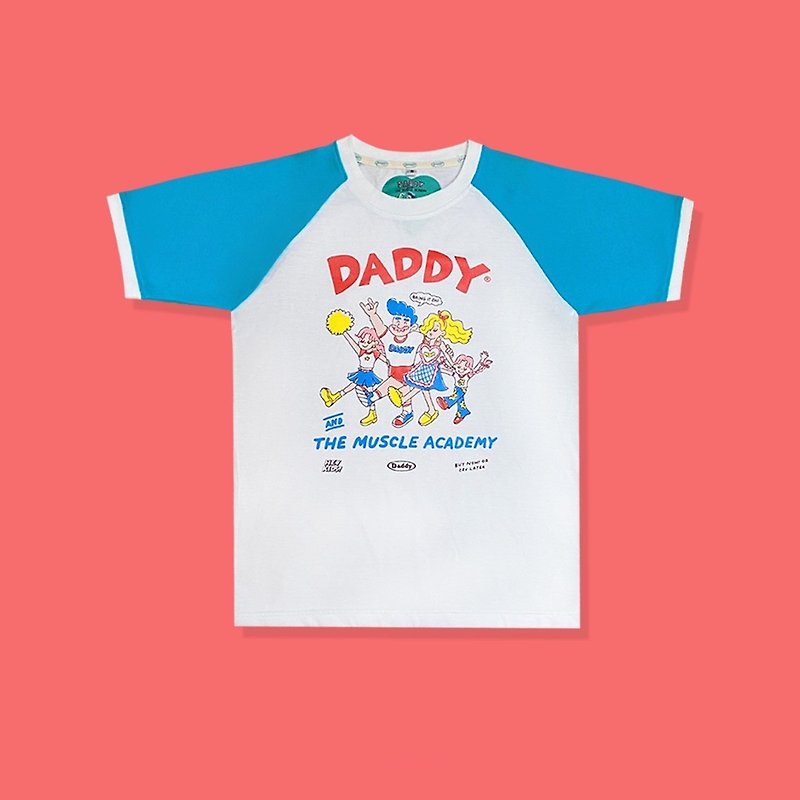 DADDY | Happy Family T-Shirt - T 恤 - 其他材質 