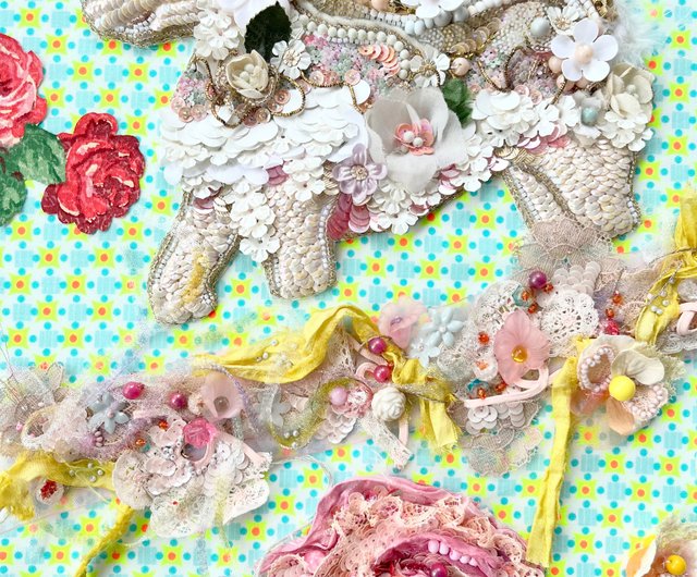 ビーズ刺繍アート Wonderland - ショップ ビーズ刺繍 maki