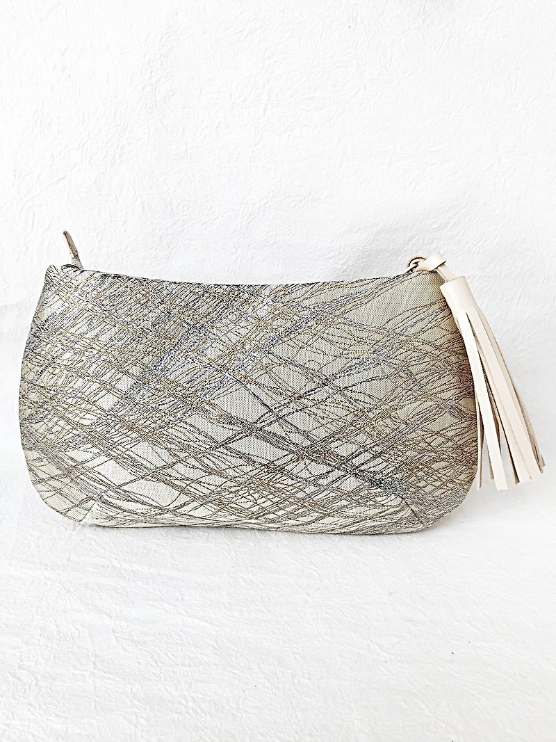 Handbag, abstract pattern A - อื่นๆ - วัสดุอื่นๆ ขาว