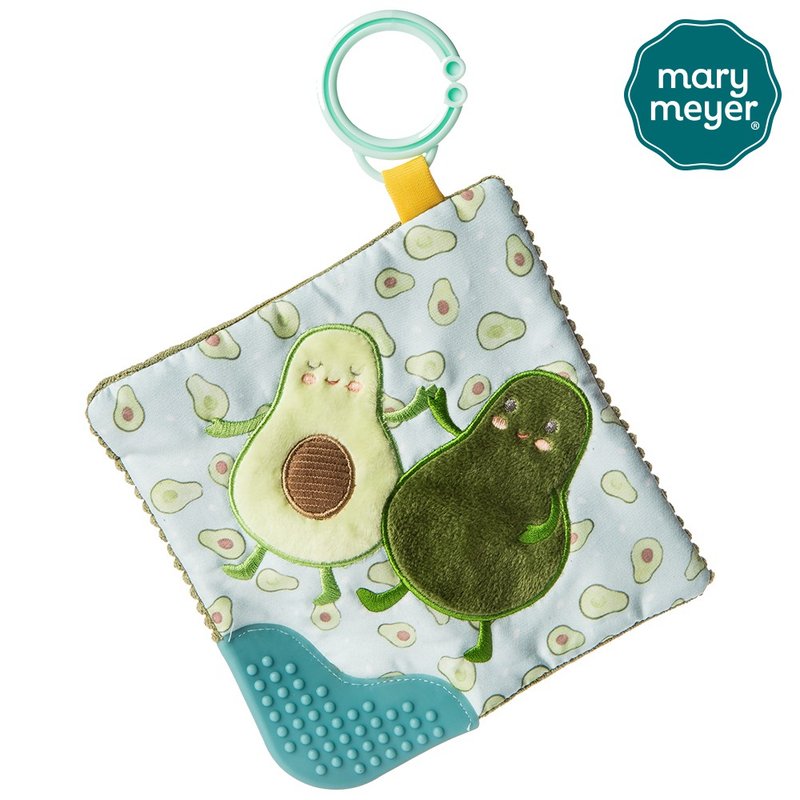 快速出貨【MaryMeyer】多功能固齒沙沙紙-酪梨QQ - 寶寶/兒童玩具/玩偶 - 其他材質 綠色
