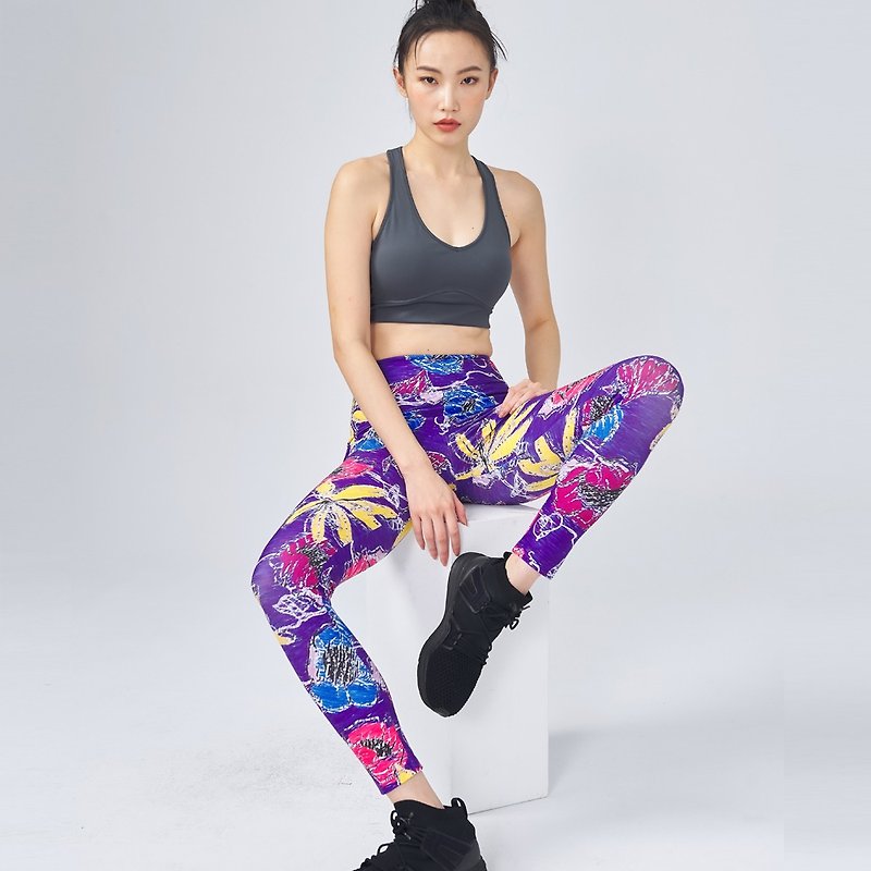 MIRACLE 默瑞格│ Yoga Pants The Drawing for Heart The Drawing for Heart - Women's Sportswear Bottoms - Polyester 