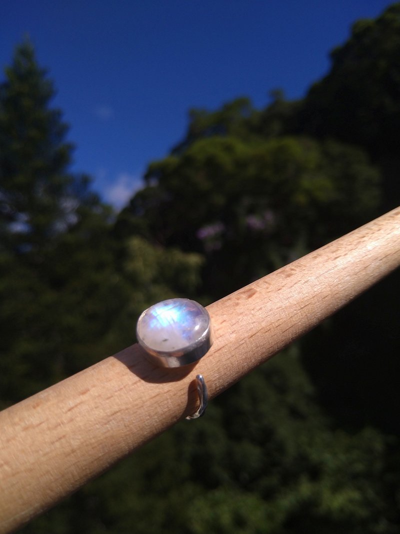 moonstone sterling silver ring - แหวนทั่วไป - เงินแท้ 