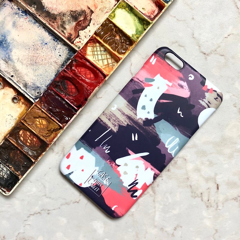 NIGTH TONE :: ABSTRACT COLLECTION - Phone Cases - Plastic Blue