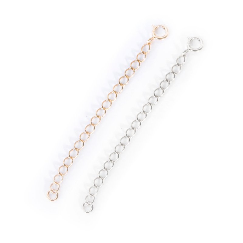 Extension Chain - สร้อยคอ - เงินแท้ สีทอง