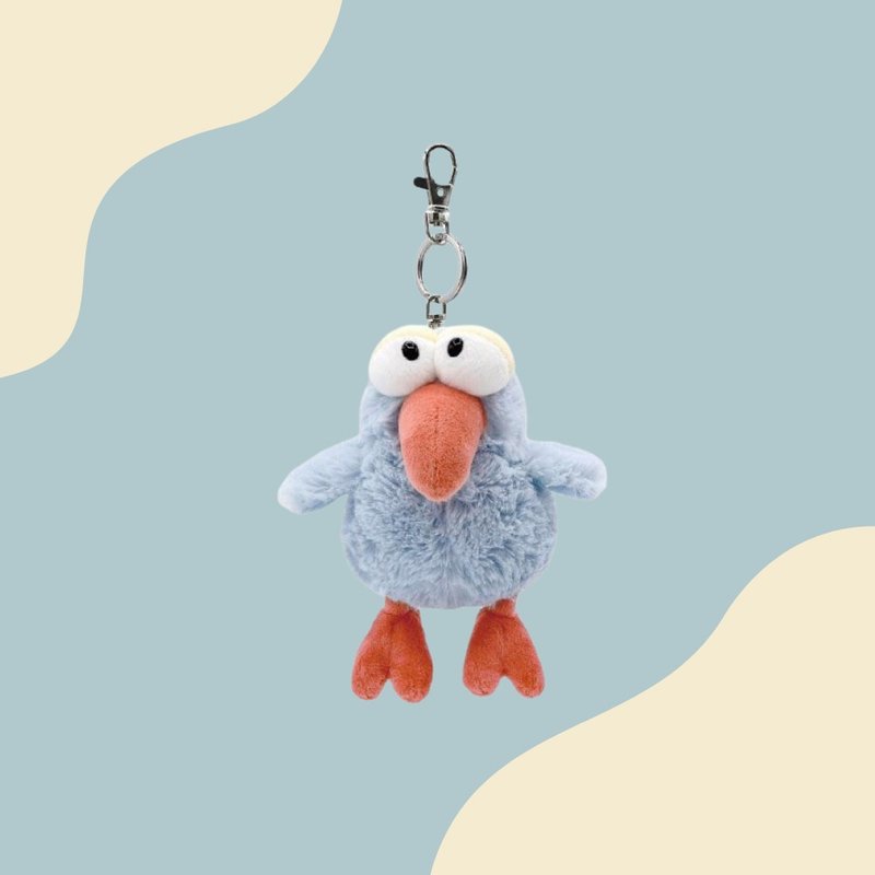 [Liufook Village] Lala bird-shaped drink set key ring official direct sales 5.0 NICI joint environmental protection - Beverage Holders & Bags - Other Materials 