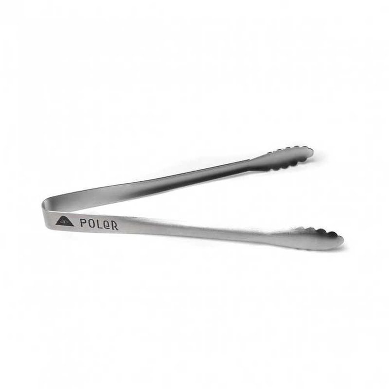 日本限定 POLER MINI TONG 日本製燕三條迷你烤肉夾 - 露營用品 - 聚酯纖維 銀色