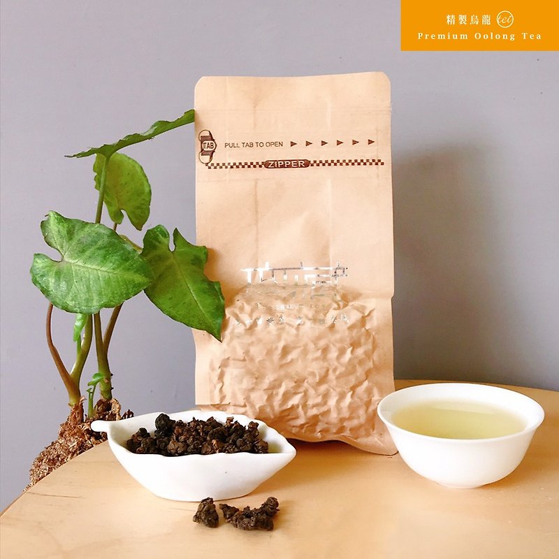A-Li shan High moumtain Premium Oolong tea - 100g/600g bag(Vacuum packaging). - ชา - อาหารสด สีเหลือง