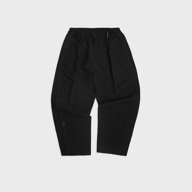 DYCTEAM - Brushed Loose full-length tapered pants - Men's Pants - Other Materials Black