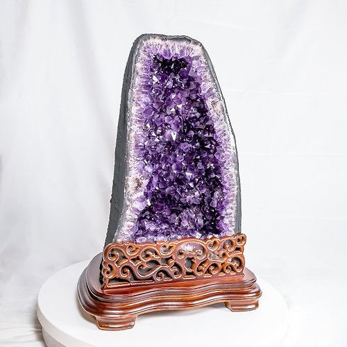 石之王 King Stones - 水晶天然石飾品、原礦 ESP 巴西紫晶洞 1831700