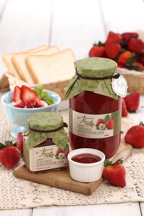 芬餉自然 天然手工果醬-草莓抹醬 (260g)