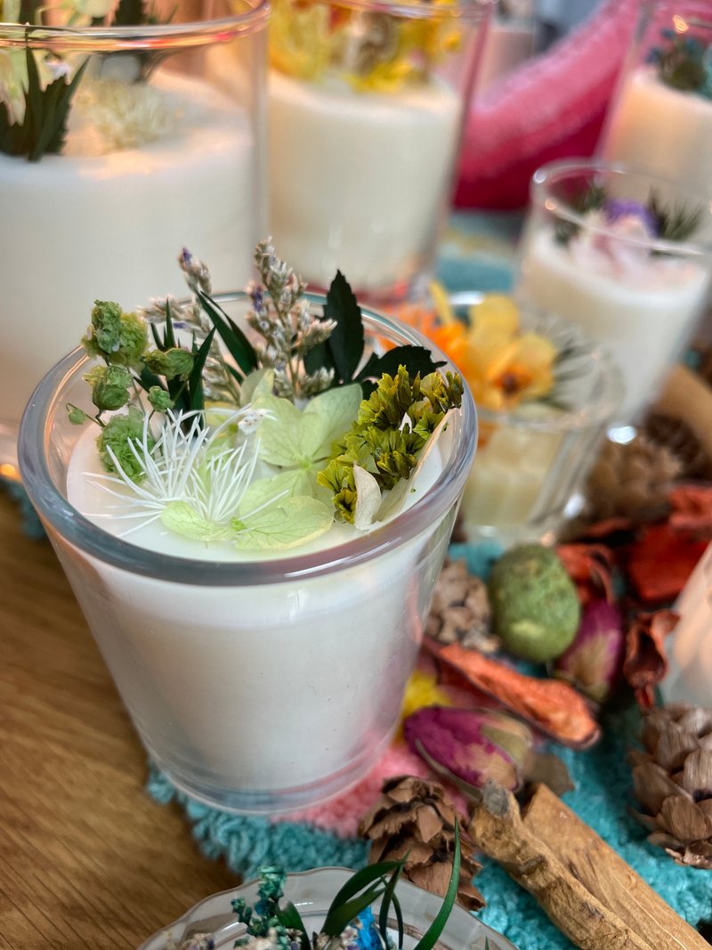 Grounding & Aromatic | Herbal Sanctuary | Soy Wax Candle | Pure Essential Oils - Candles & Candle Holders - Wax 