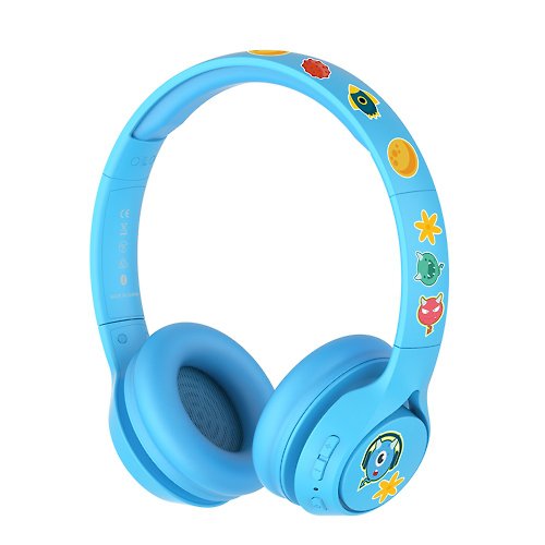 宇宙潮品 英國BAMiNi Topone 兒童專用耳罩式藍牙耳機