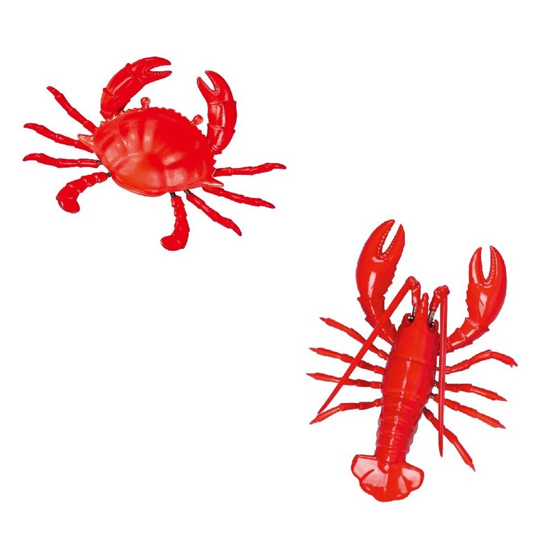 Chef Style-Simulated Magnetic Suction (Crab/Lobster Two Options Available) - Other - Other Metals Red