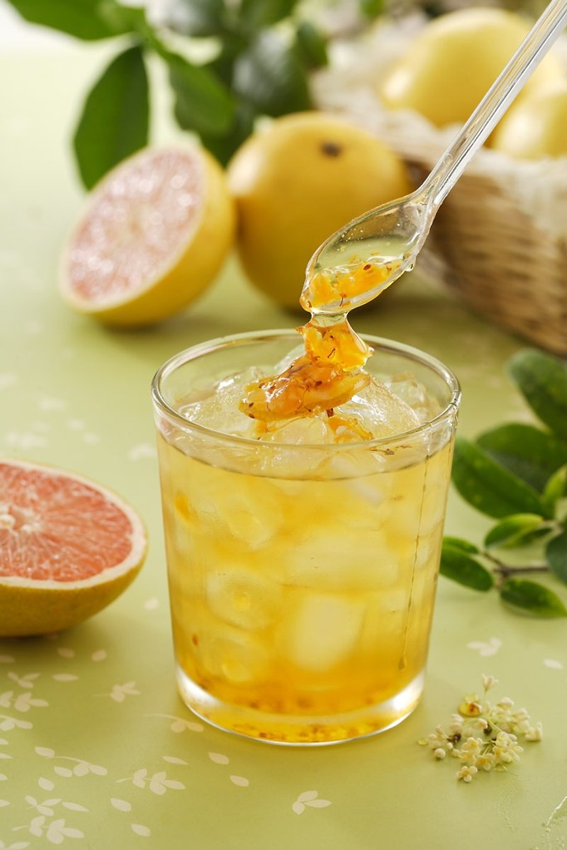 【HANDMADE JAM】Osmanthus with Grapefruit -250ml, 550ml, 1100ml - Jams & Spreads - Fresh Ingredients Yellow