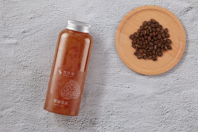 雪耳迷/白木耳飲 6入耶加雪菲(咖啡)(420ml/瓶) - 保健/養生 - 新鮮食材 咖啡色