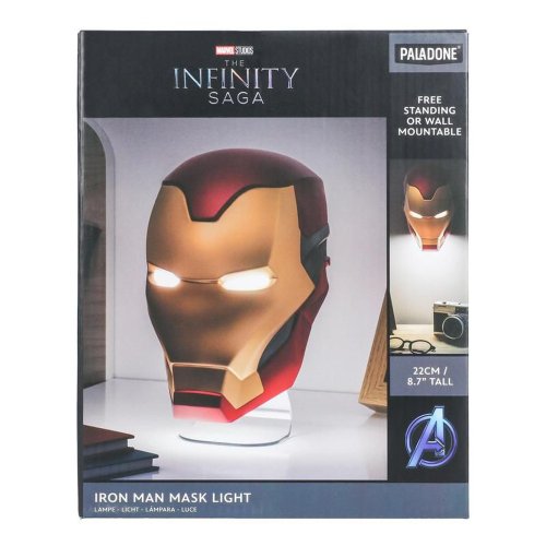 壁掛けライト　アイアンマン　マスクとハンドセット Iron Man 3 3D Deco Light Mask & Hand SET アイアンマン3 3D