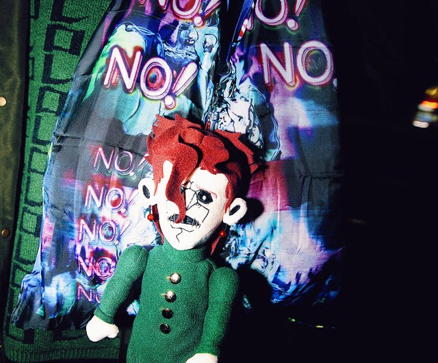 花京院典明人偶收納購物袋JOJO聯名XRAGE（エックスレージ）｜手提包