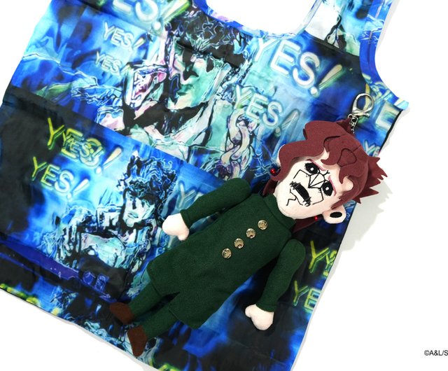花京院典明人偶收納購物袋JOJO聯名XRAGE（エックスレージ）｜手提包