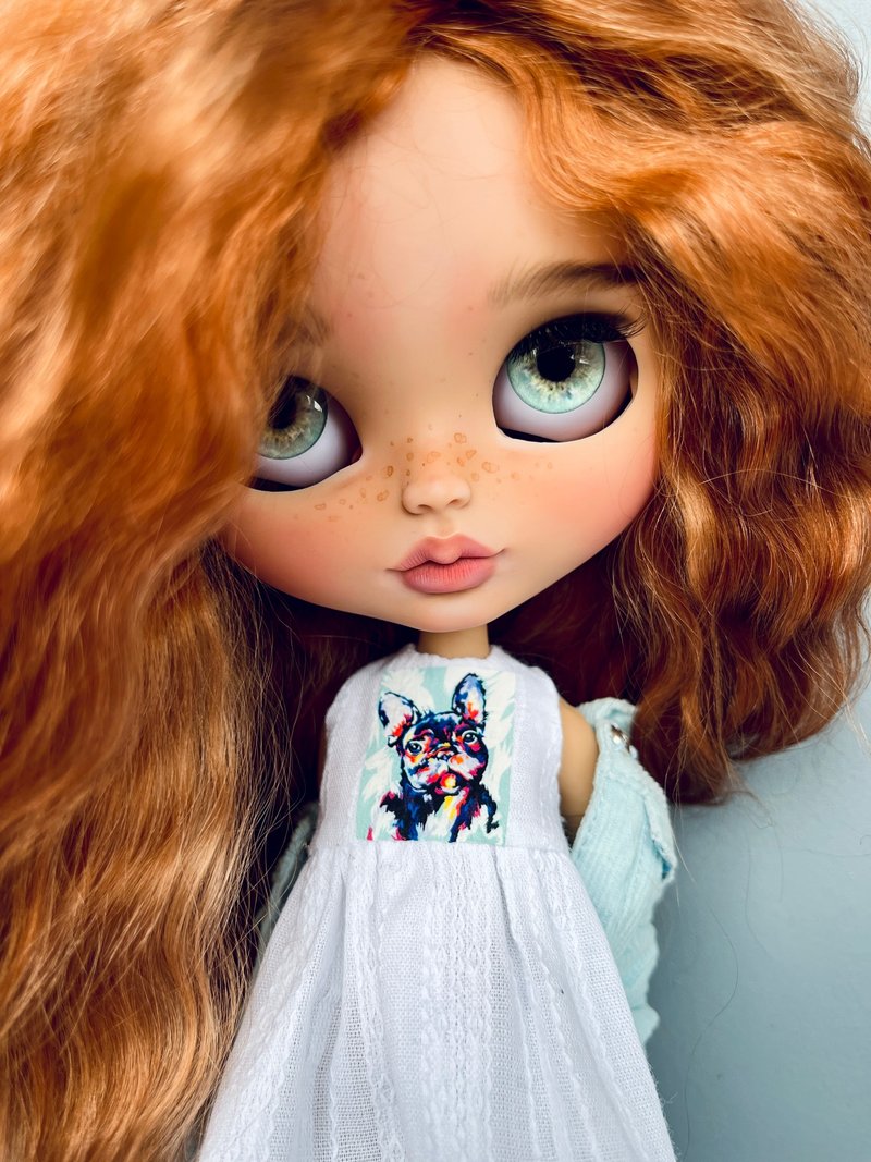 Custom Blythe doll - 玩偶/公仔 - 塑膠 卡其色