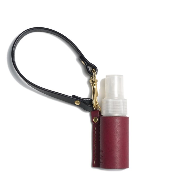DIY Genuine Leather Alcohol Spray Bottle Alcohol Holster / M1-066 / Material Pack - Leather Goods - Genuine Leather Multicolor