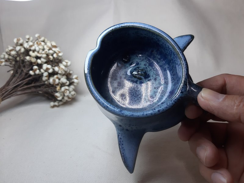 曼波陶魚手工陶杯 - 咖啡杯/馬克杯 - 陶 