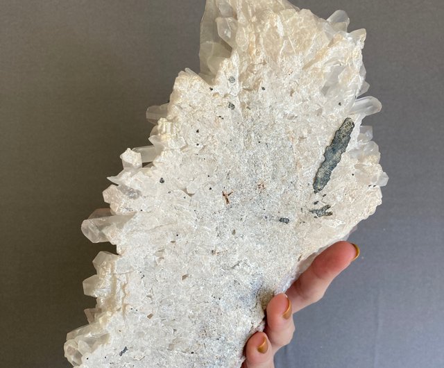 天然石】赤水晶 5kg超巨大クラスター マダガスカル産 ホワイト