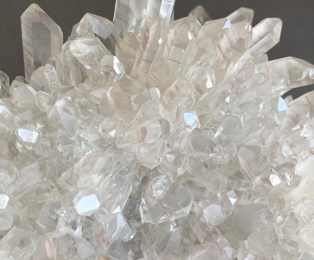 【水晶クラスター マダガスカル産㊷ 678g】‪‪原石 クラスター 浄化 マダガスカル産水晶クラスター（未加工原石、群晶） - 埼玉県