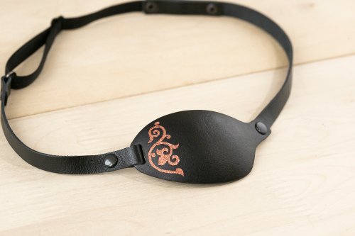 Migharda Leather Eye Patch | Small Eye Patch | One Eye | Slim Eye Patch | Woman Eye Patch