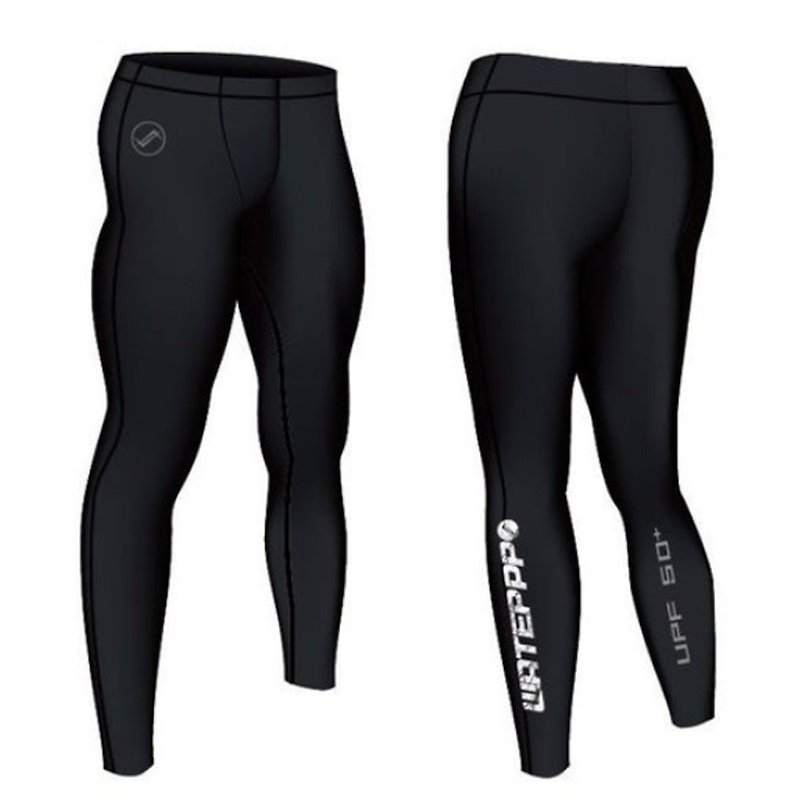 Swimming surfing snorkeling sun protection trousers - Unisex Pants - Waterproof Material Black