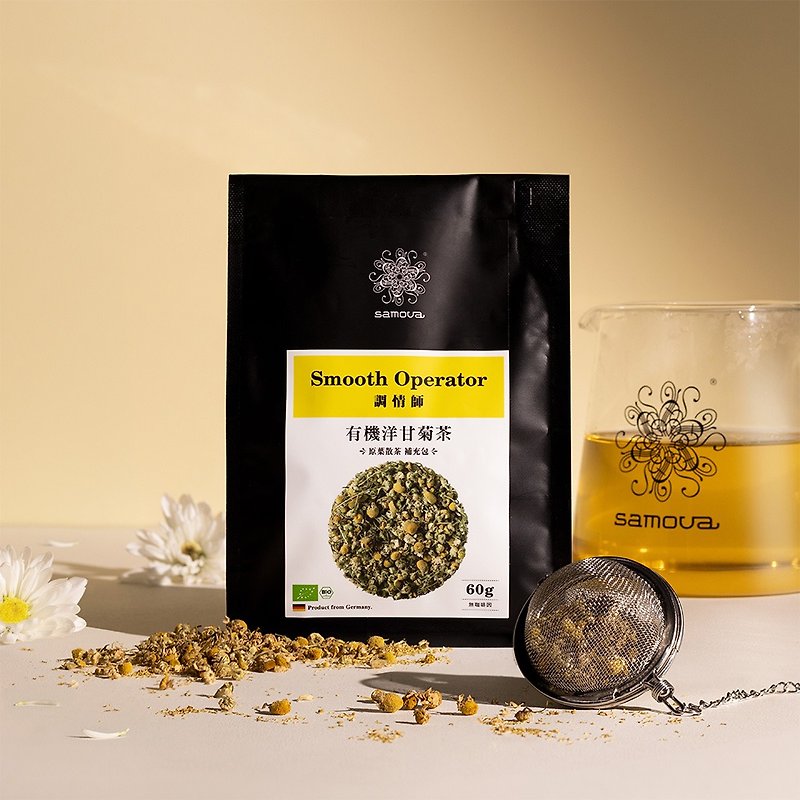 新鮮食材 茶葉/漢方茶/水果茶 黃色 - 【Refill 原葉散茶補充包】有機洋甘菊茶 調情師 | 60g