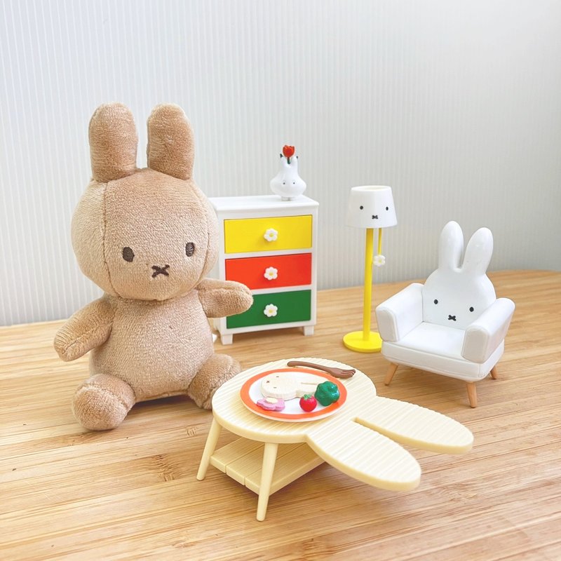 BON TON TOYS Miffy Lucky Box Stuffed Doll 10cm Three Colors - ตุ๊กตา - เส้นใยสังเคราะห์ หลากหลายสี