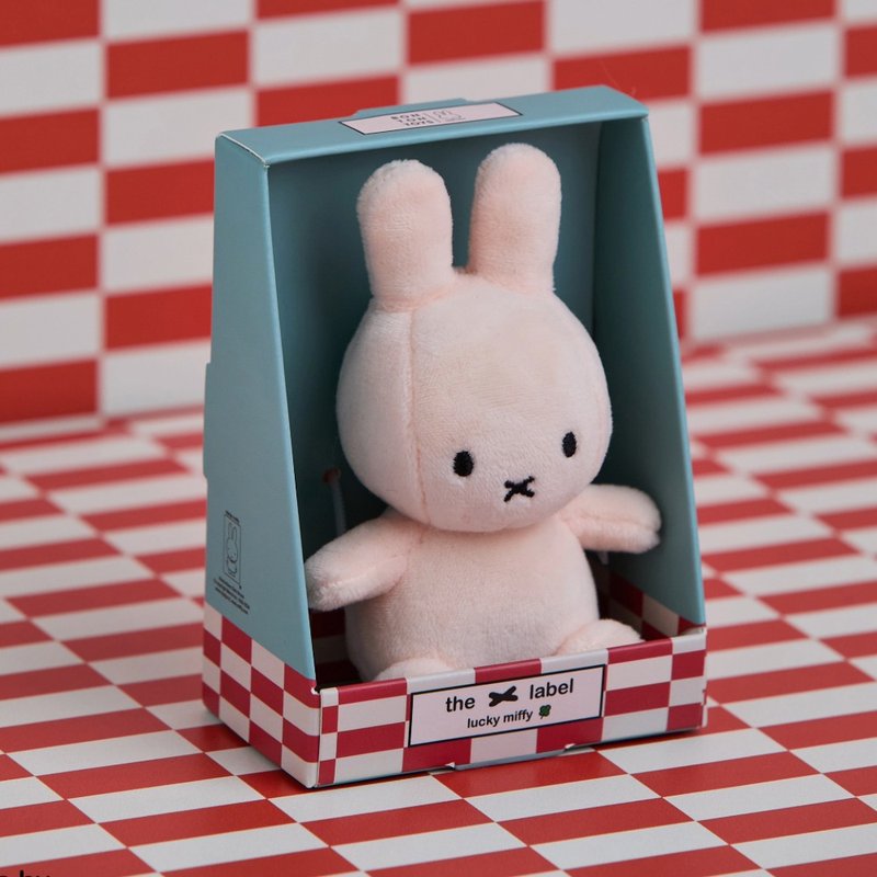 [The first choice for Christmas gift exchange] Miffy Lucky Box Stuffed Doll 10cm - ตุ๊กตา - เส้นใยสังเคราะห์ หลากหลายสี