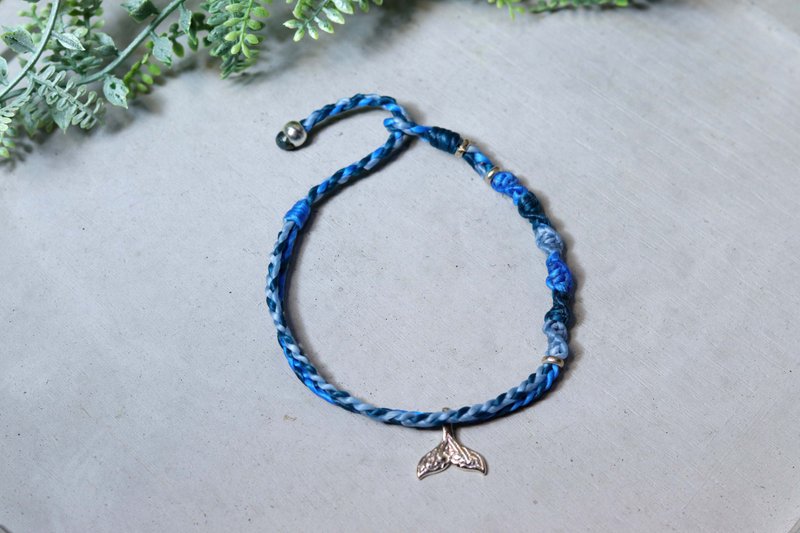 A&P海洋世界-海的漸層幸運魚尾 - 手鍊/手環 - 聚酯纖維 