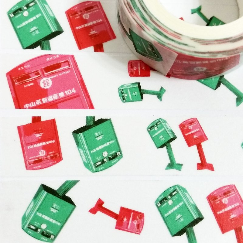 Sample Washi Tape Crooked Waist Mailbox - Washi Tape - Paper 