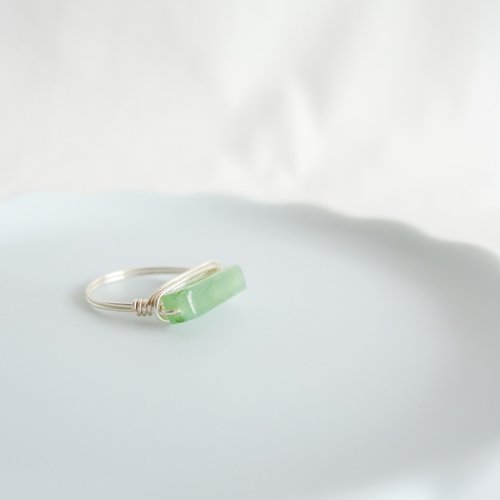 H-23 グリーンアベンチュリンロングイ H-23 グリーンアベンチュリンロングイ H-23 グリーンアベンチュリン