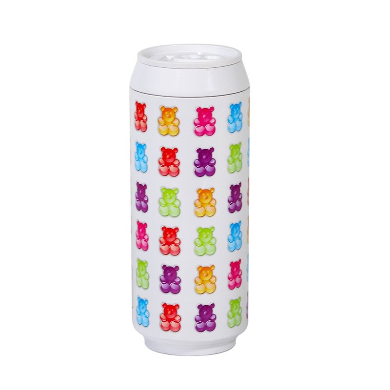 PLAStudio-玉米環保杯-ECO CAN-420ml-軟糖熊限量版-白色 - 杯/玻璃杯 - 環保材質 白色