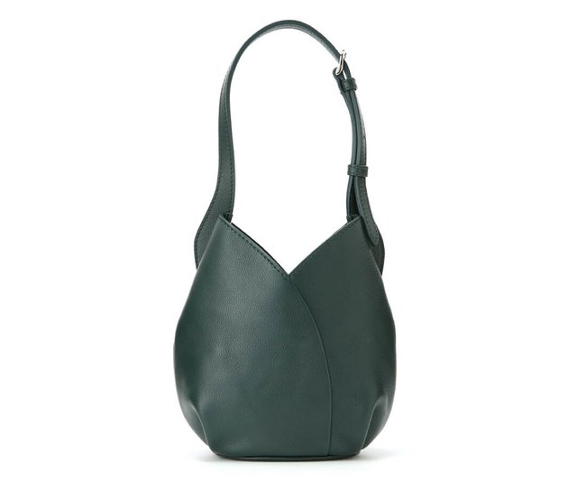 MOTHERHOUSE ダークグリーン ショルダーバッグ Rinne Block Shoulder – マザーハウス 公式サイト