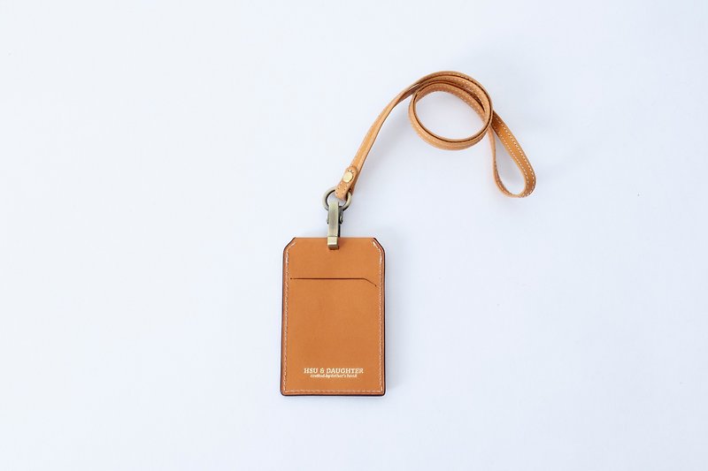 Handmade Course Double Bevel Identification Card | ID Cover | Leather | Genuine Leather | Gift - Leather Goods - Genuine Leather 