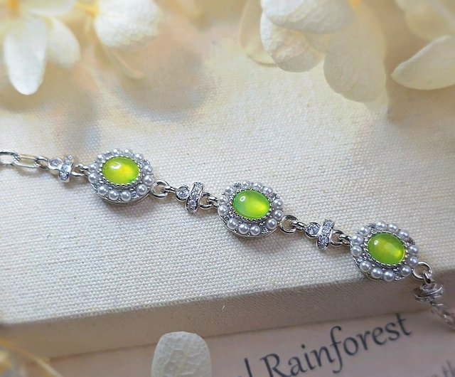 ★★稀珍特別企画*ミャンマー産　金糸水晶精彫 ブレスレット★★ ミャンマー翡翠 8mm ダークグリーン ブレスレット ミャンマー産 一点もの 証明書付き Myanmar Jade 本翡翠 ひすい 濃緑 深緑  希少石 お守り 浄化 天然石 パワーストーン