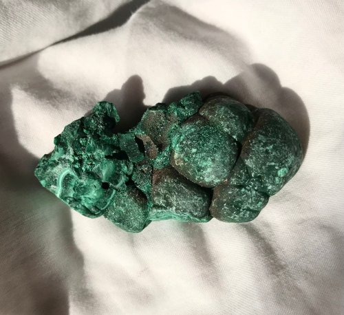 Could9Crystal 孔雀石 水晶簇 盆景 原石 擺件 天然原石 水晶原礦