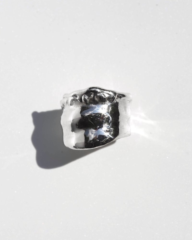 Argent coast ring 銀色海岸 戒指 - 戒指 - 純銀 銀色