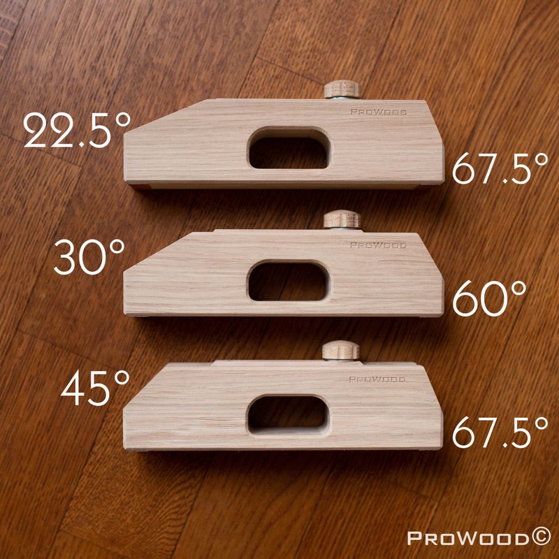 Kumiko Professional Kit 3 pcs oak - 30,60,45,22.5,67.5, angles. - 木工/竹藝/紙雕 - 木頭 